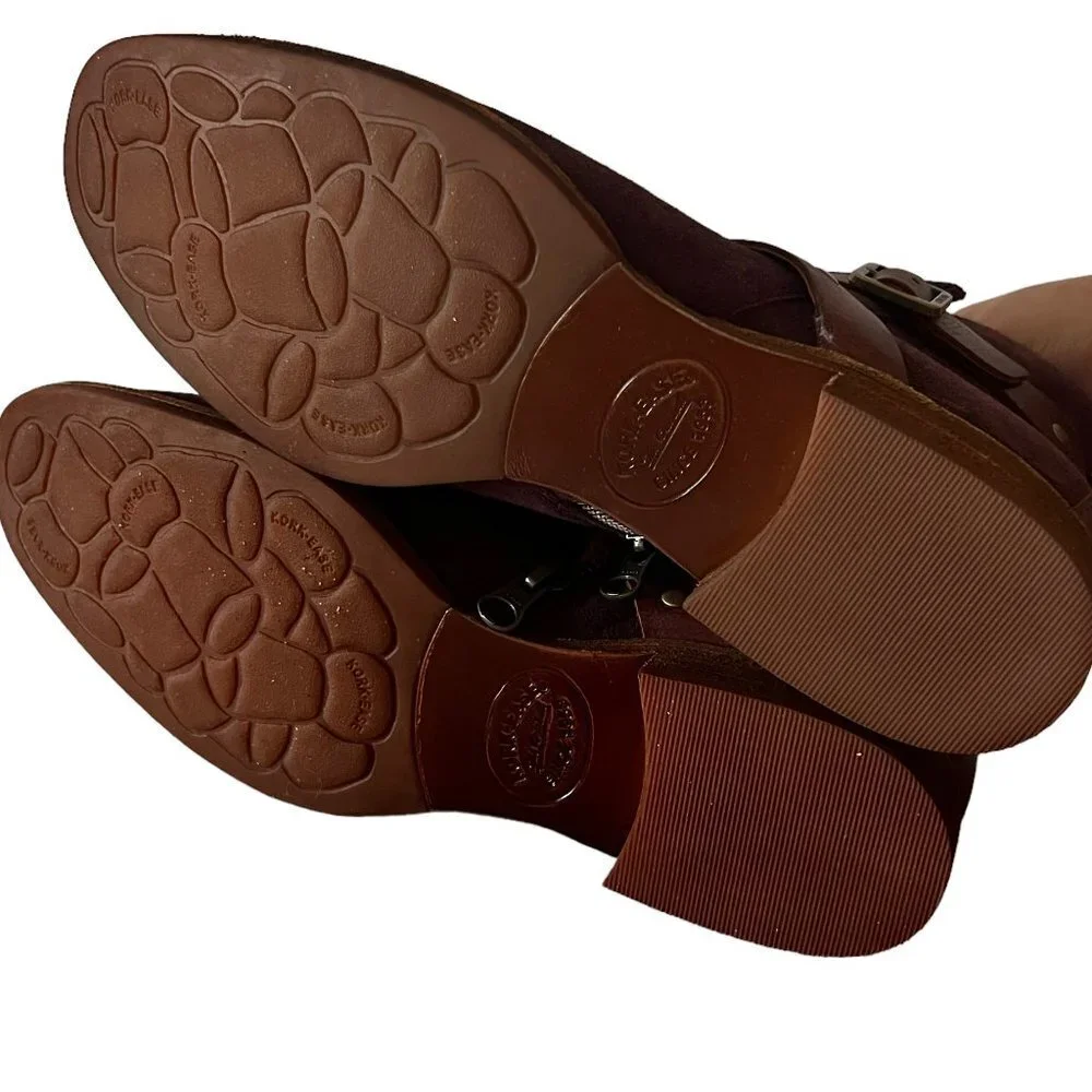 Kork-Ease® Kenai  Burgundy Leather Bootie